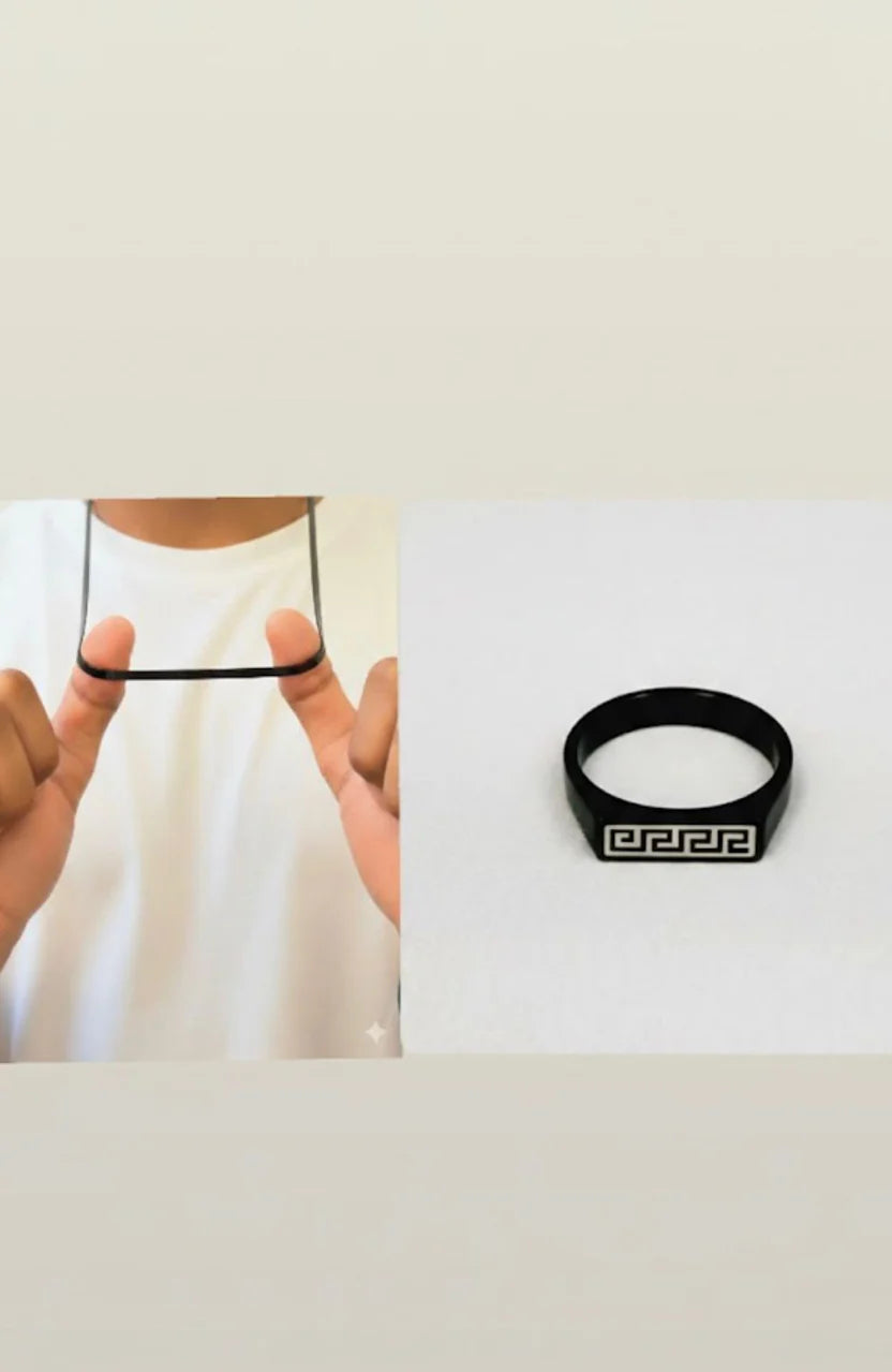 NECK CHAIN + RING