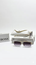 Luxury Retro Gradient Leopard Head Fashion Glasses for Men